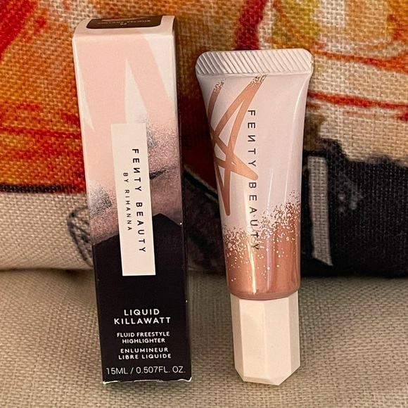 NIB Fenty Beauty Liquid Killawatt Fluid Freestyle Highlighter - Vintage Velour - Picture 1 of 5